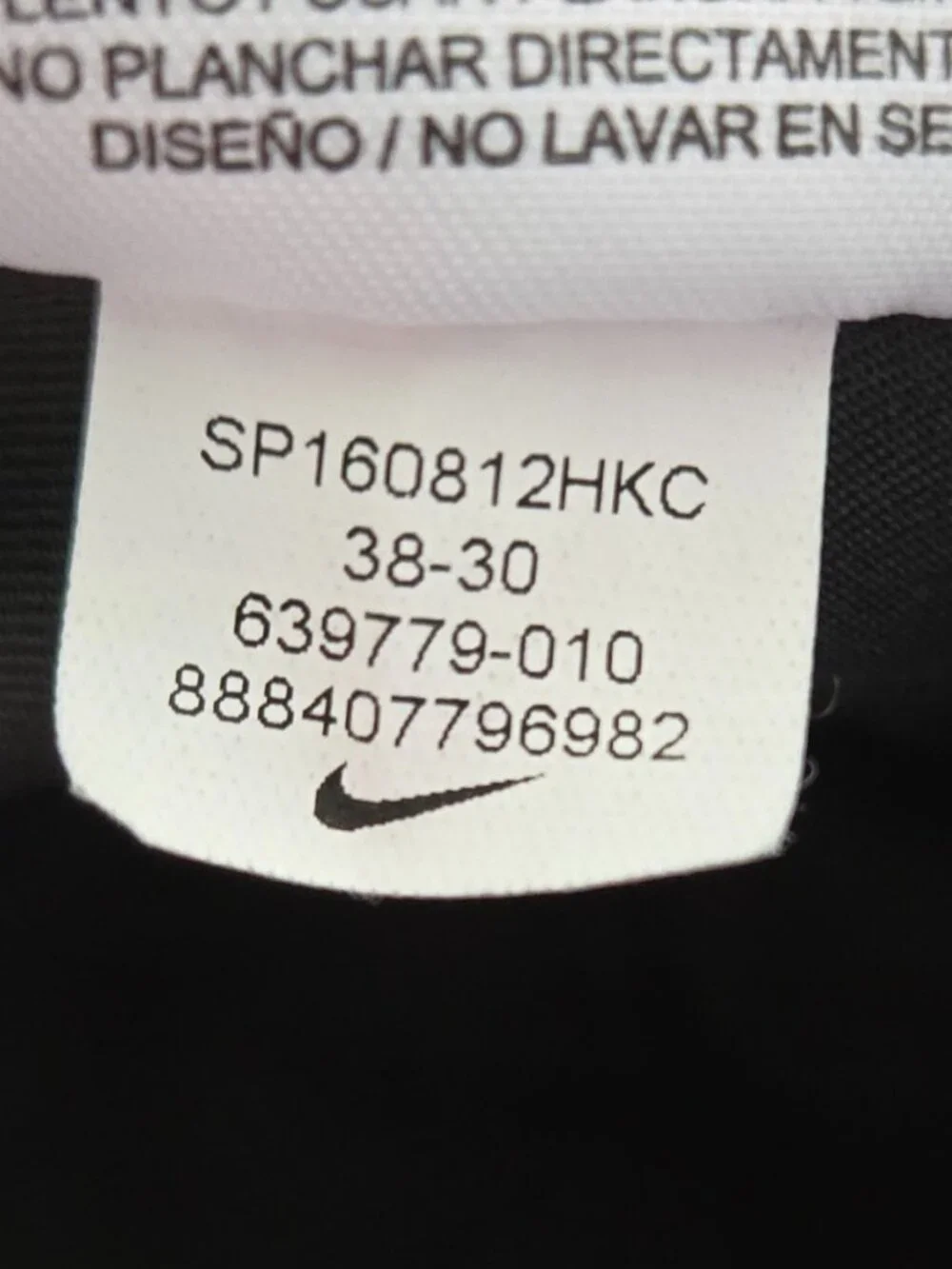 Nike Golf Dri Fit Performance Pants Mens Black Athleisure Stretch 38W 30L
